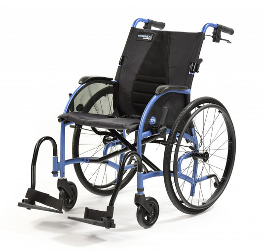 Fauteuil roulant manuel super léger TGA Strongback Curved Posture Comfort avec ou sans accoudoirs escamotables