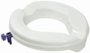 Aidapt Senator Plastic Raised Toilet Seat 2 inch or 4 inch VR222 or VR223 with or without a lid