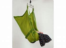 Liko Hillrom Single Double Amputee High Back Sling Model 75 Polyester Reclined Head Support
