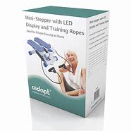 Aidapt Seated Standing Mini Stepper Rehab LED Display Training Ropes VP159T