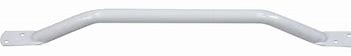 Aidapt Solo Easy Grip Steel Metal Grab Rail Bars Handles Outdoor Indoor Budget White Brown Powder Coated