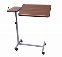 Table de lit / table chariot en bois Twin Split Top 948 Drive DeVilbiss avec roulettes