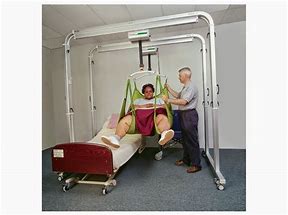 Hill Rom Liko Ultratwin Overhead Ceiling or Gantry Hoist Heavy Duty Bariatric Patient Hoist Temporary or Long Term