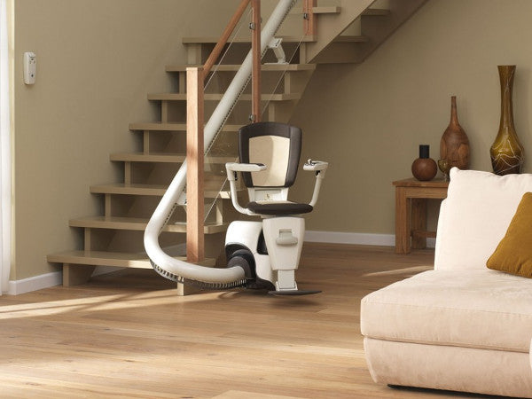 Acess BDD Flow 2 A Curved Stairlift Spiral Narrow Staircase