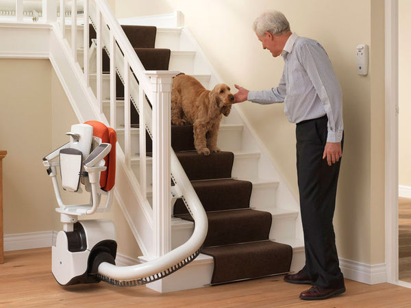 Acess BDD Flow 2 A Curved Stairlift Spiral Narrow Staircase