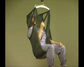 Liko Hillrom Universal Sling Model 000 Polyester Net Universal Lifting Toilet Transfer