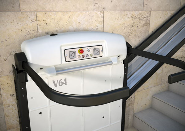 Vimec V6 Wheelchair Platform Lift Straight Outdoor and Indoor New or Reconditioned fully Installed