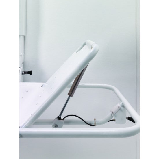 Civière de douche Freeway Easi Shower à hauteur réglable manuelle avec appui-tête 1801EMS1400H