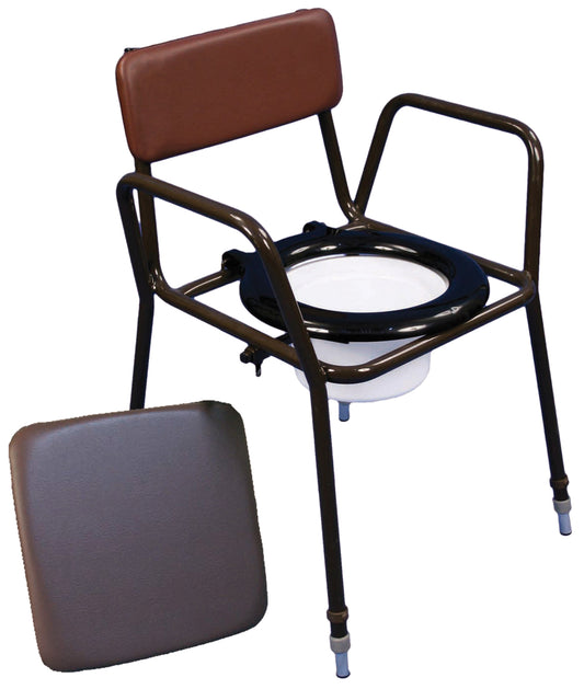Aidapt Norfolk Brown Commode Potty VR235