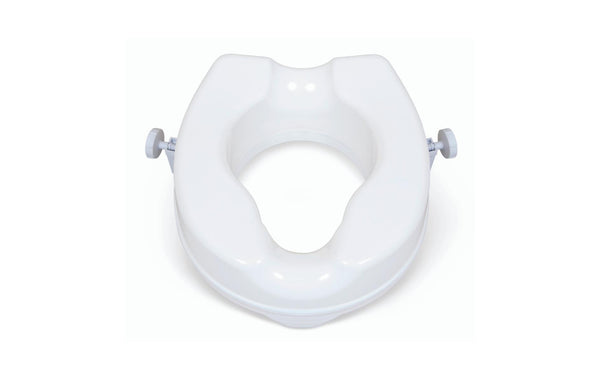 Alerta Raised Plastic Toilet Seat - 2 inches - ALT-BE006