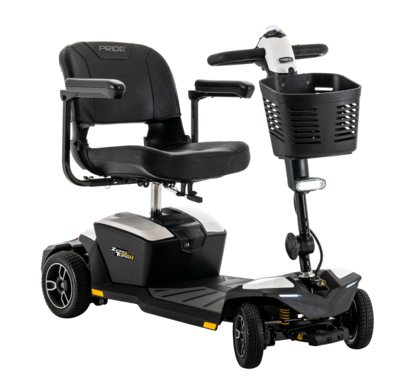 Pride Jazzy Zero Turn Car Boot Mobility Scooter 4 wheel SLA Batteries